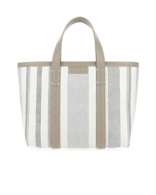Balenciaga White Logo Handbag
