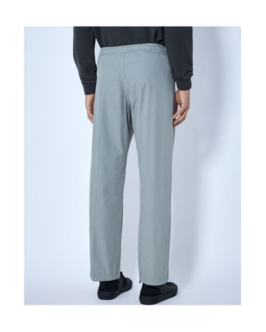 Stone Island Blue Cargo Trousers With Elasticated Waistband for men