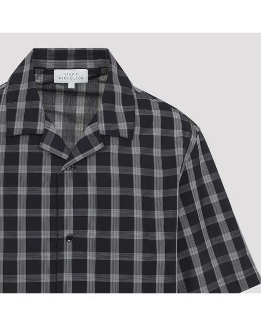 Studio Nicholson Gray Kline Shirt for men