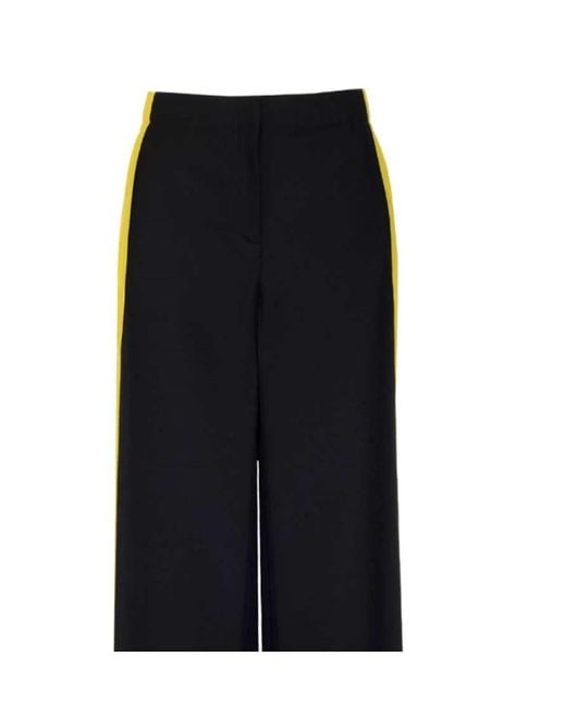 Loewe Black Wide Leg Trousers