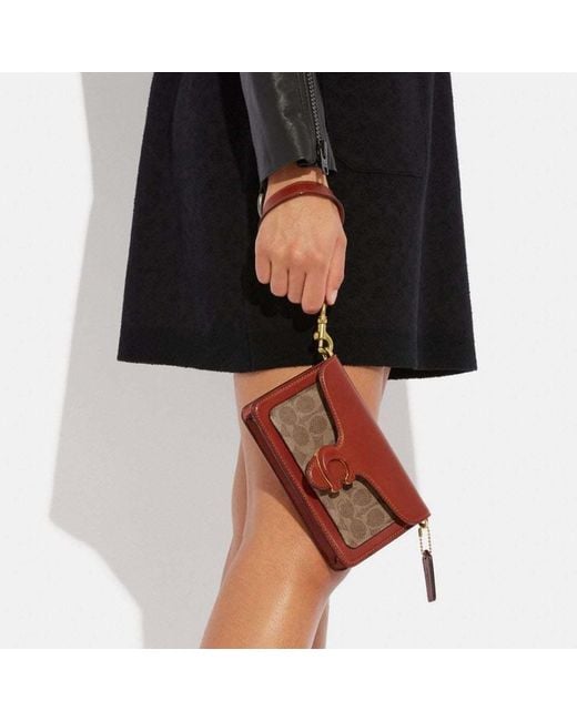 COACH Brown Tabby Crossbody Bag