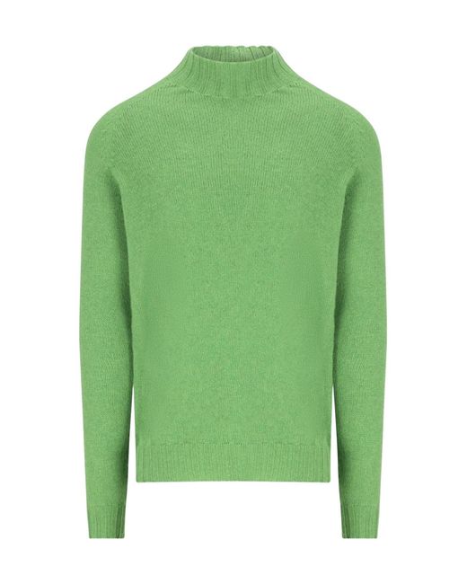 Tagliatore Green Filbert Knitted Jumper for men