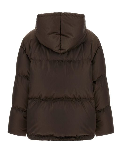 Prada Brown Long-Sleeved Padded Jacket