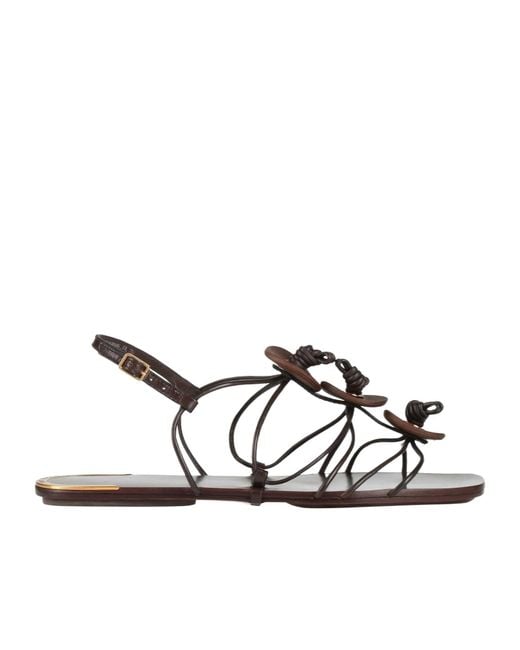 Tory Burch White Minimalist Solid Color Closed Toe Sandals