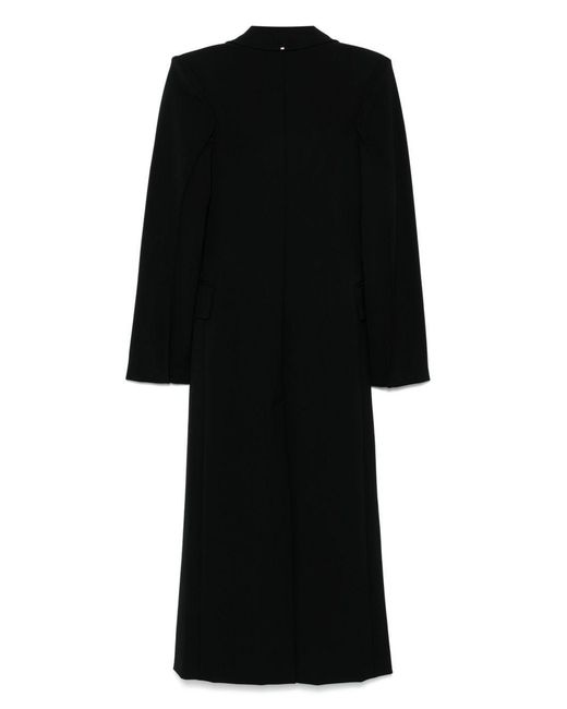Sportmax Black Aramisi Overcoat