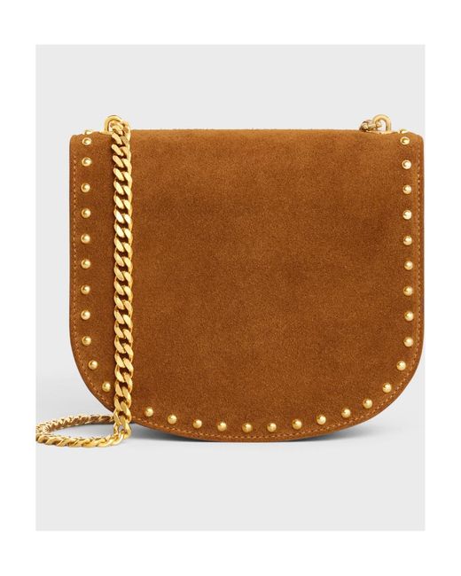 Céline Brown Chain Besace Clea
