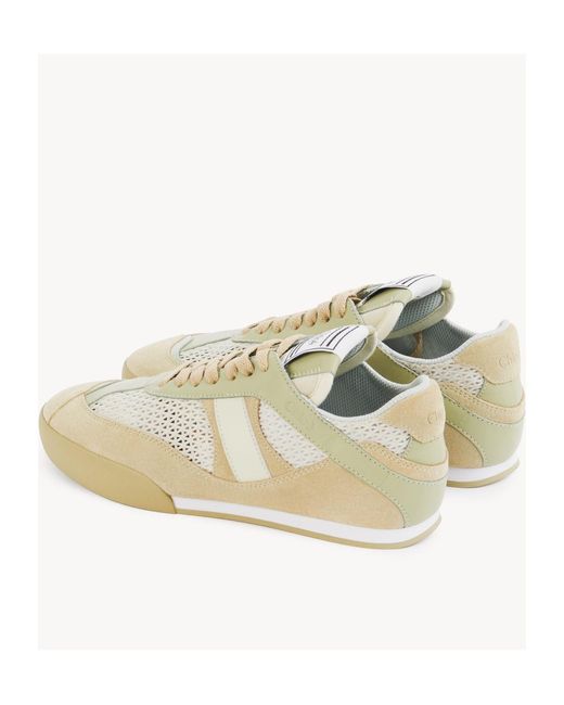 Chloé Natural Chloé Kick Sneakers