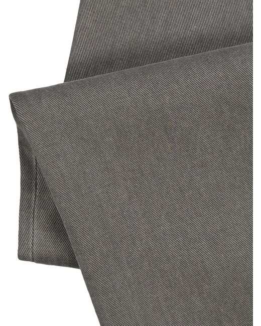 Aspesi Gray Belt-Loop Jeans for men