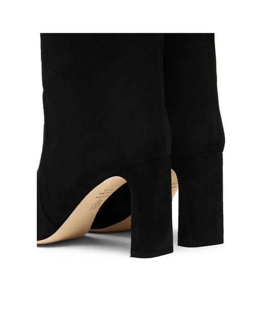 Stuart Weitzman Black Babette Tubo Boot 85