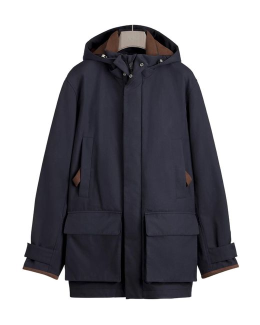 Dior Blue Parka for men