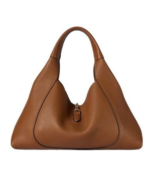 Gucci Brown Softbit Maxi Shoulder Bag