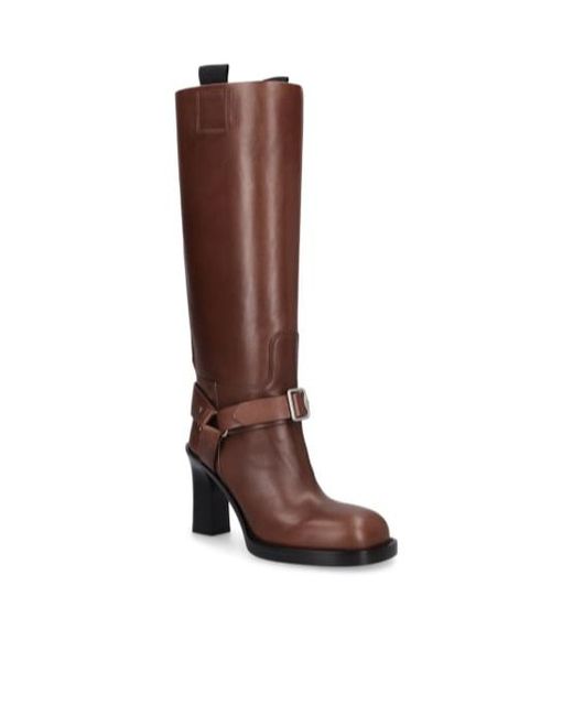 Burberry Brown Lf Stirrup Boots