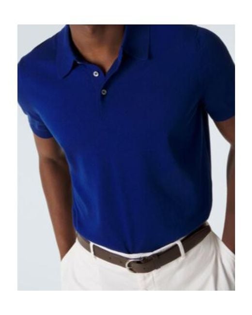 Dunhill Blue Polo Shirt for men
