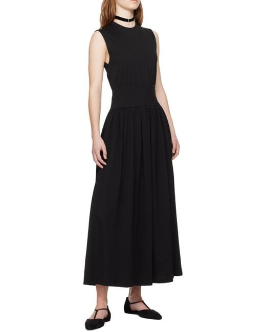 Totême  Black Totême Pointed Toe Ballet Flats
