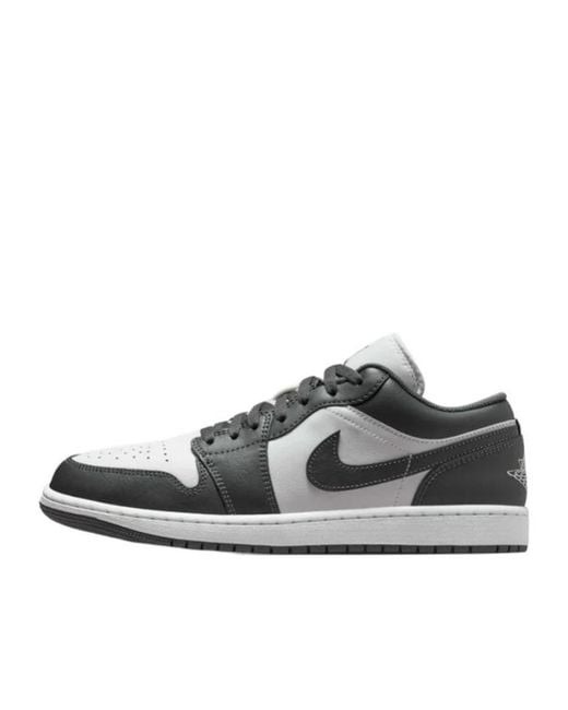 Nike Gray Low-Top Sneakers for men