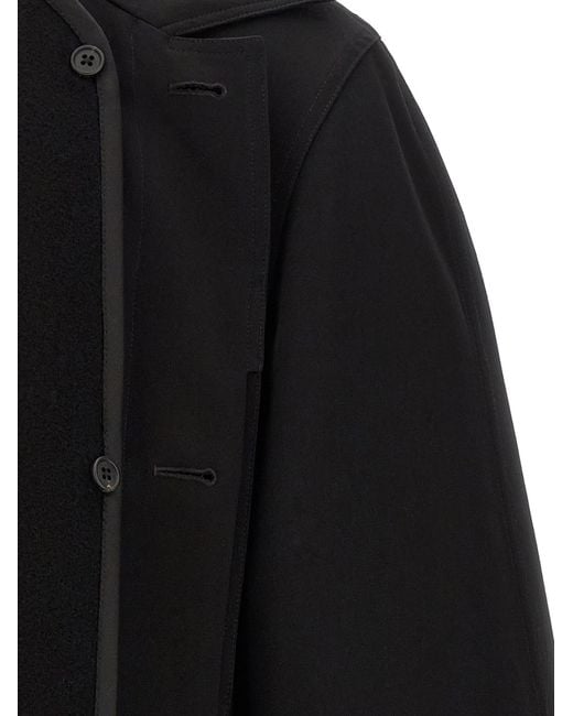 The Row Black 2-In-1 'Rozi' Coat for men