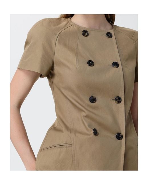 Dries Van Noten Natural Button Jacket