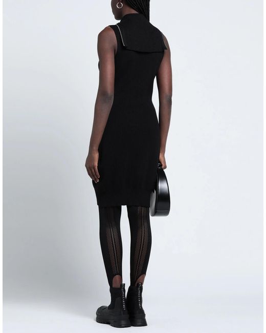 Ganni Black Perforated Casual Trouser