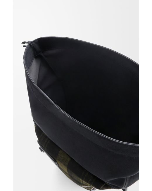 Loewe Black Roll-Top Backpack for men