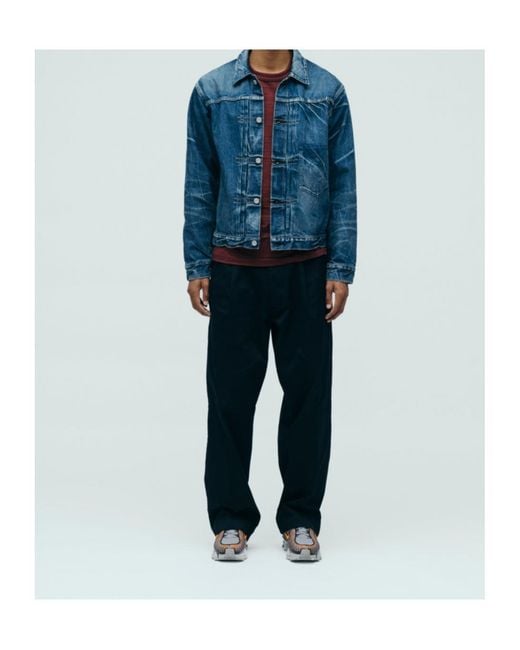 Human Made Blue Denim Work Jacket for men