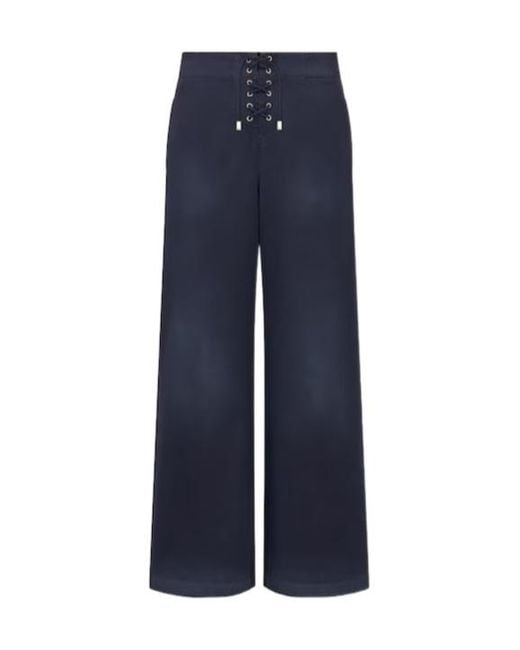 Dior Blue Flared Pants