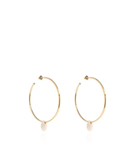 Isabel Marant Metallic Hoop Earrings