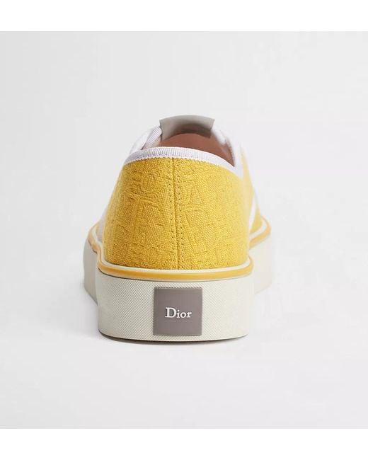 Dior Yellow Saltwind Sneaker for men