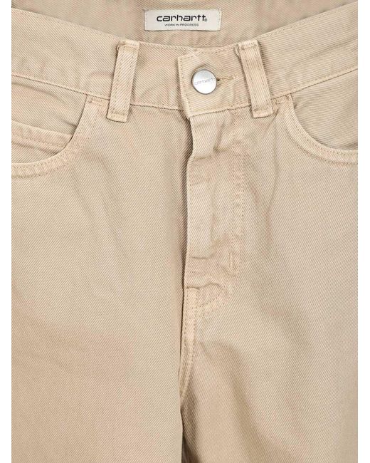 Carhartt Natural W Jane Wide-Leg Jeans
