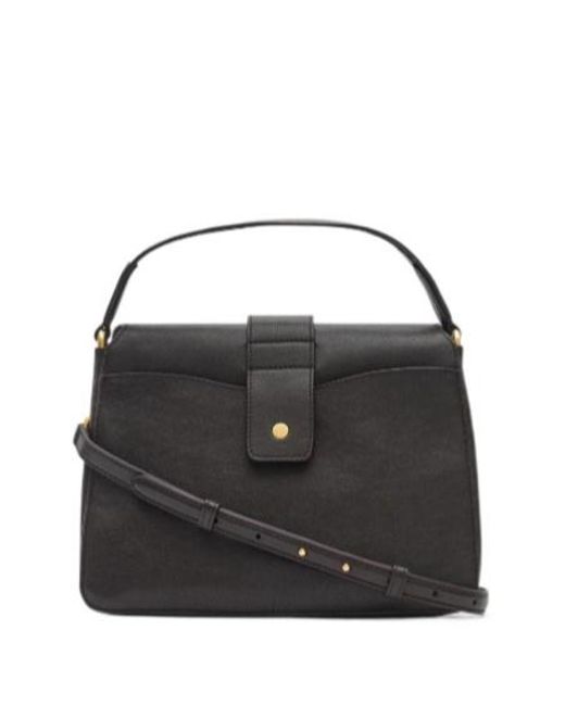 Burberry Black Small Rider Shoulder Bag