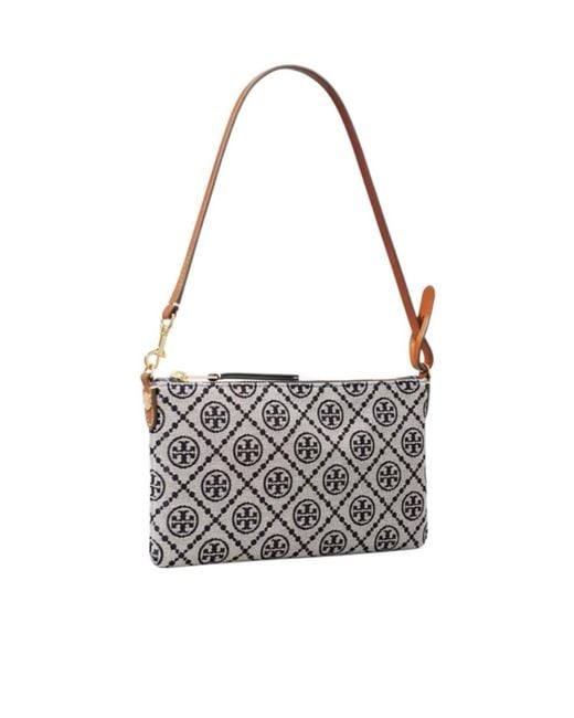 Tory Burch White T Monogram Mini Bag