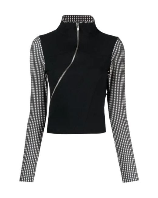 OTTOLINGER Black Long-Sleeved Turtleneck Sweater