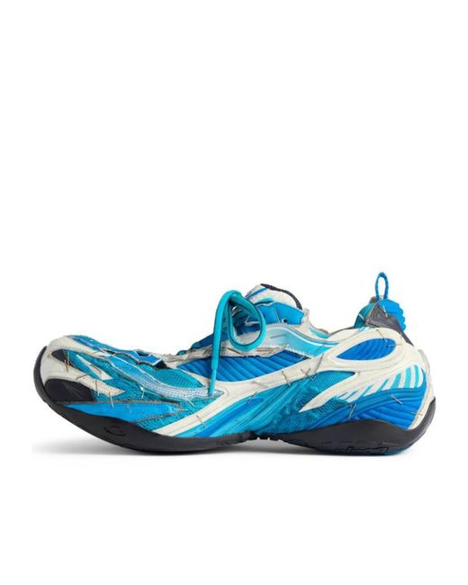 Balenciaga Blue Soleless Sneakers for men