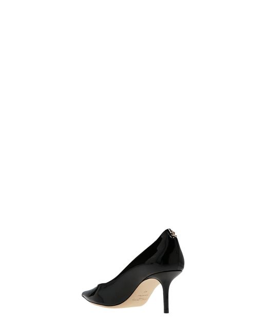 Jimmy Choo Black Love 65 Pointed-Toe Pumps