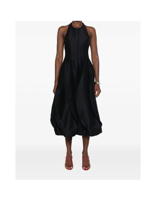 Rohe Black Backless Dress