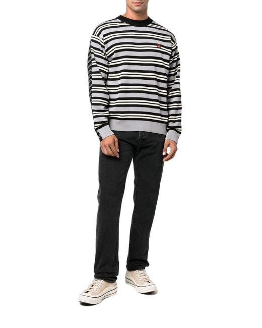 KENZO Black Bara Mid-Rise Slim-Cut Jeans for men