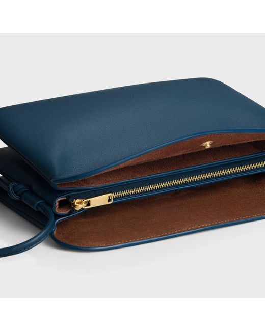 Céline Blue Trio Flap