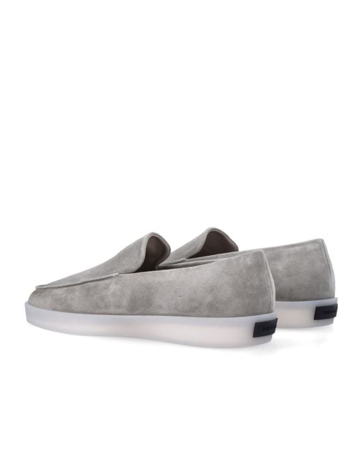 Fear Of God Gray Suede Loafers for men