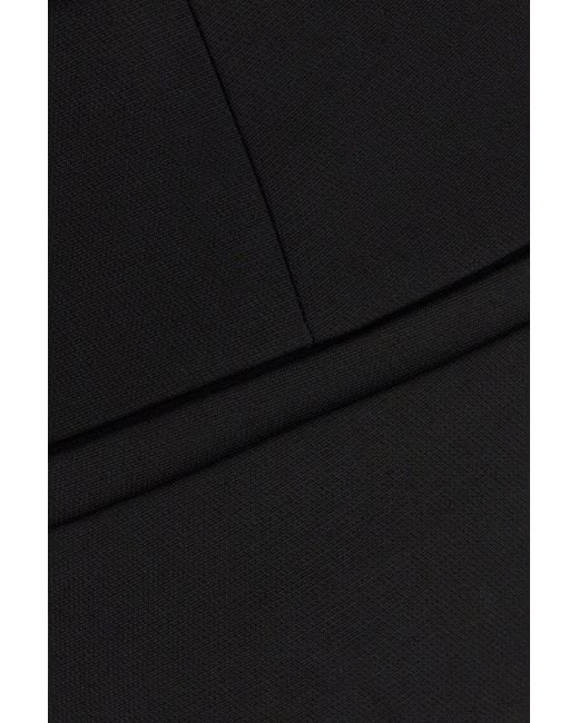 Sportmax Black Pleated Casual Pants