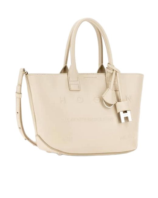 Hogan Natural Address Shopping Bag