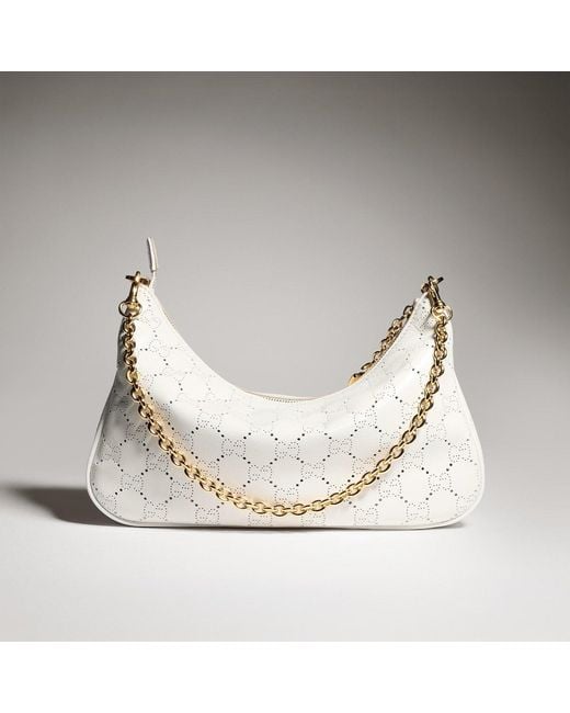 Gucci Natural Lady Lunetta Small Shoulder Bag With Chain
