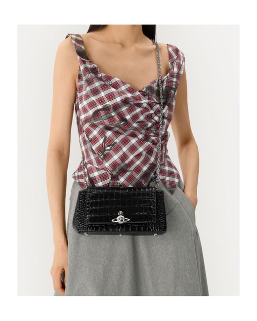 Vivienne Westwood Hazel Medium Handbag in Black | Lyst UK