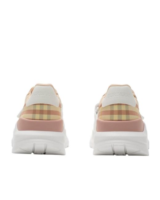 Burberry Natural Check Sneakers
