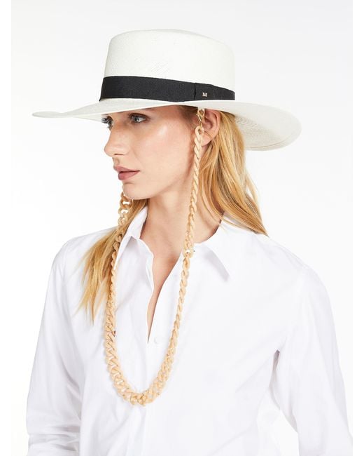 Max Mara White Logo Hat