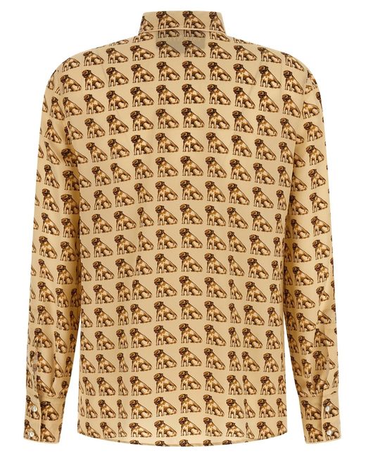 Valentino Natural Long Sleeve Shirt