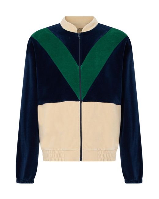Valentino Green Zipper Sweatshirt for men
