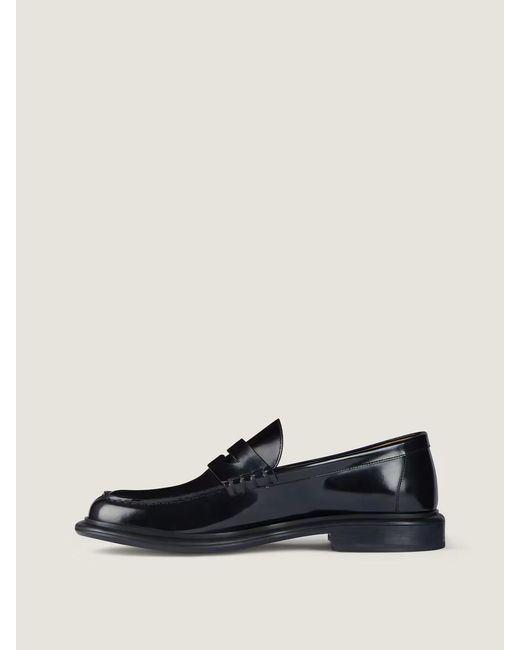 Givenchy Black Brushed Loafers for men