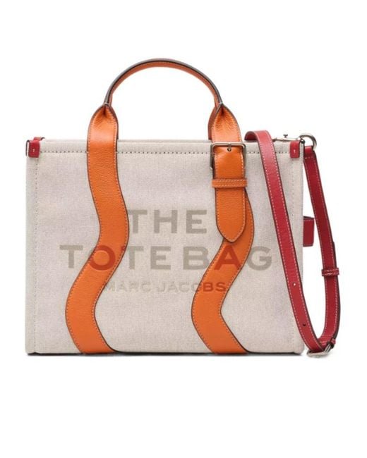 Marc Jacobs Red The Tote Medium Tote Bag