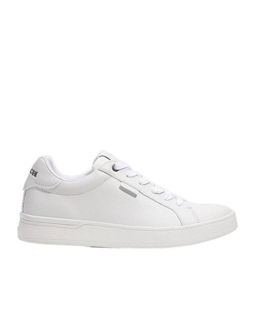 COACH White Non Tech Athletic Lowline Low Top Sneaker