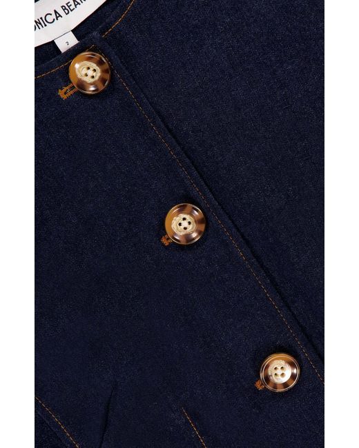 Veronica Beard Blue Jessup Vest