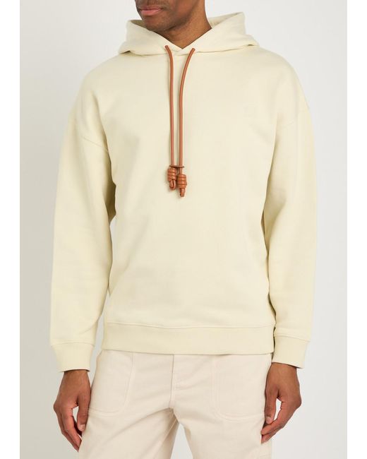 Loewe Natural Hooded Cotton Sweatshirt for men